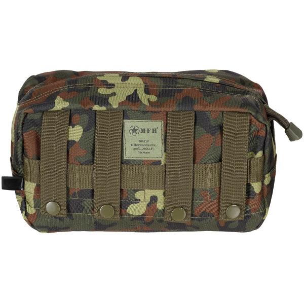 Mehrzwecktasche, "MOLLE",groß, flecktarn